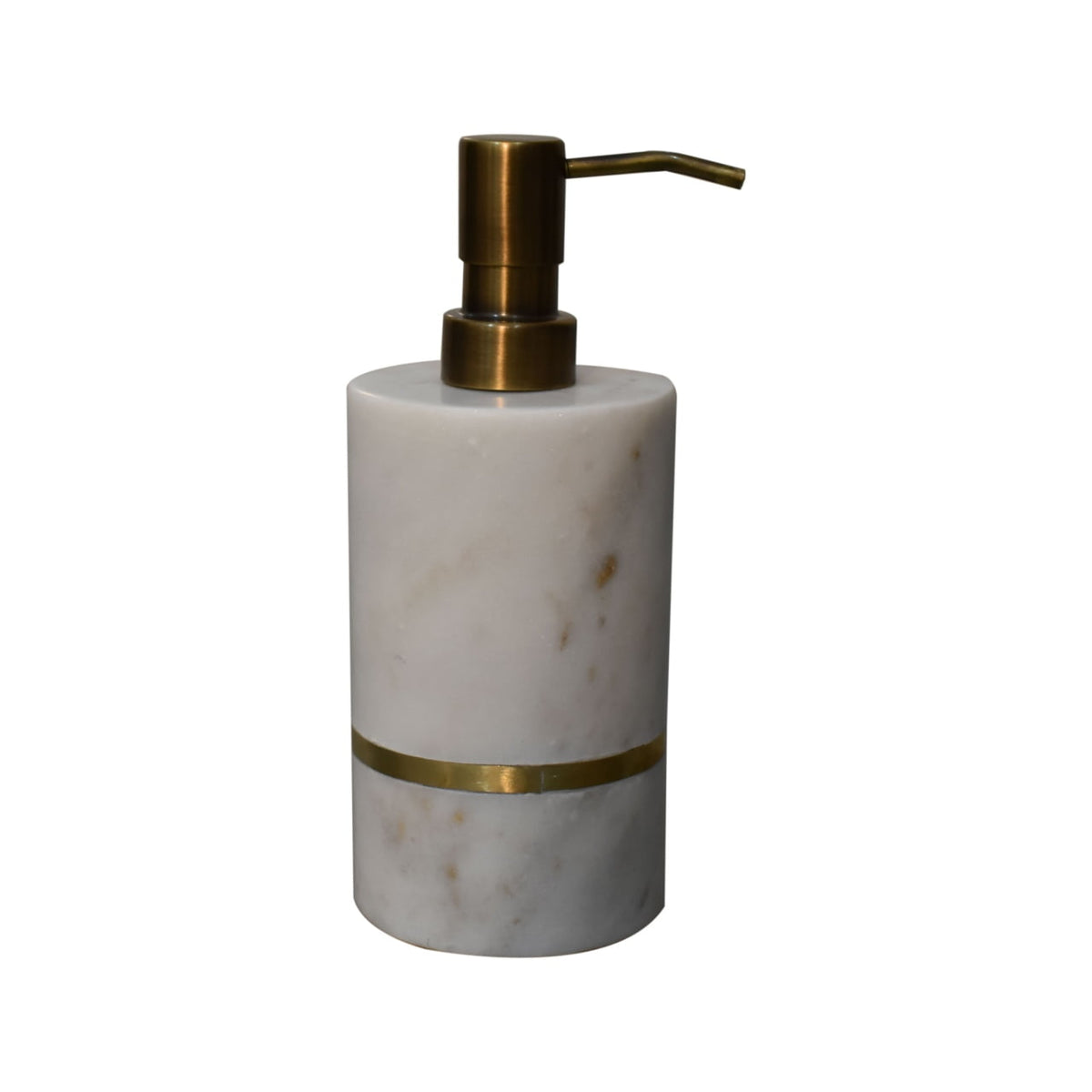 Newport Bath Brass Inlay Marble Vanity Set