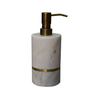 Newport Bath Brass Inlay Marble Vanity Set