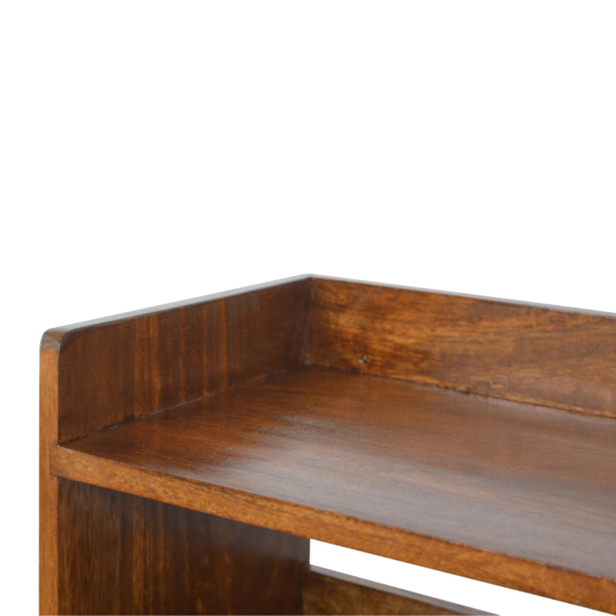 Kennebunk Chestnut Nordic Shoe Storage Bench