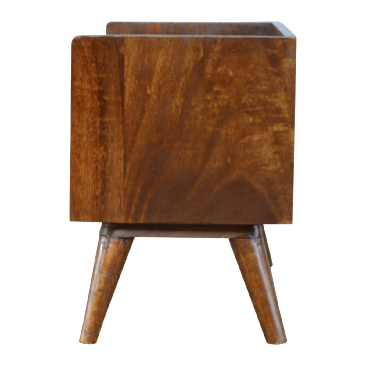 Kennebunk Chestnut Nordic Shoe Storage Bench