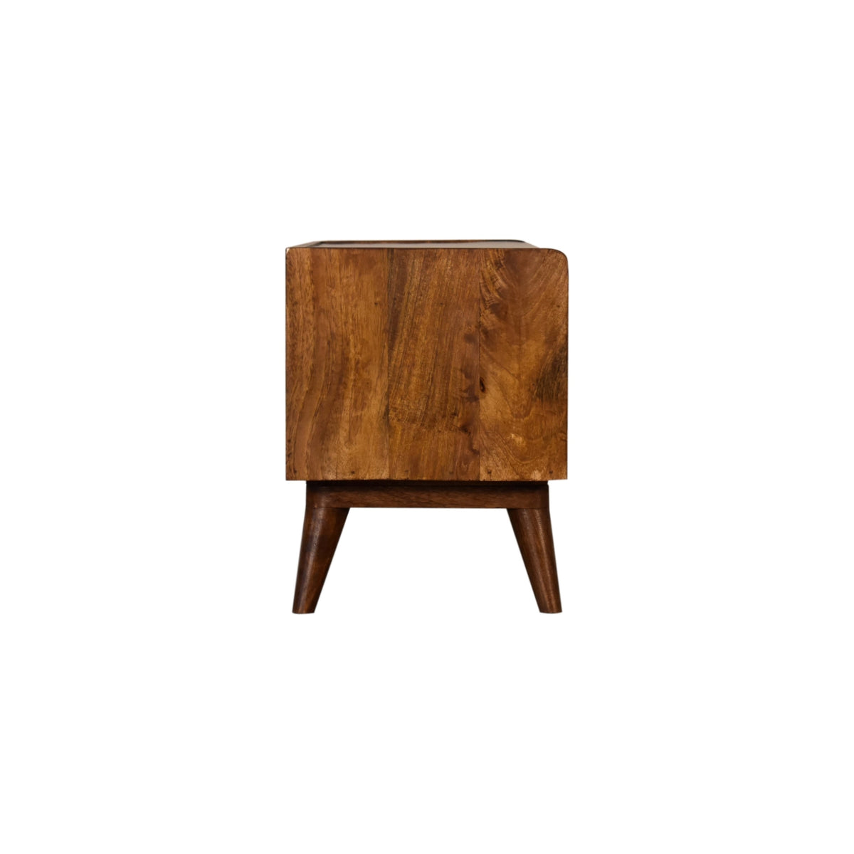 Kennebunk Chestnut Mud Linen Storage Bench