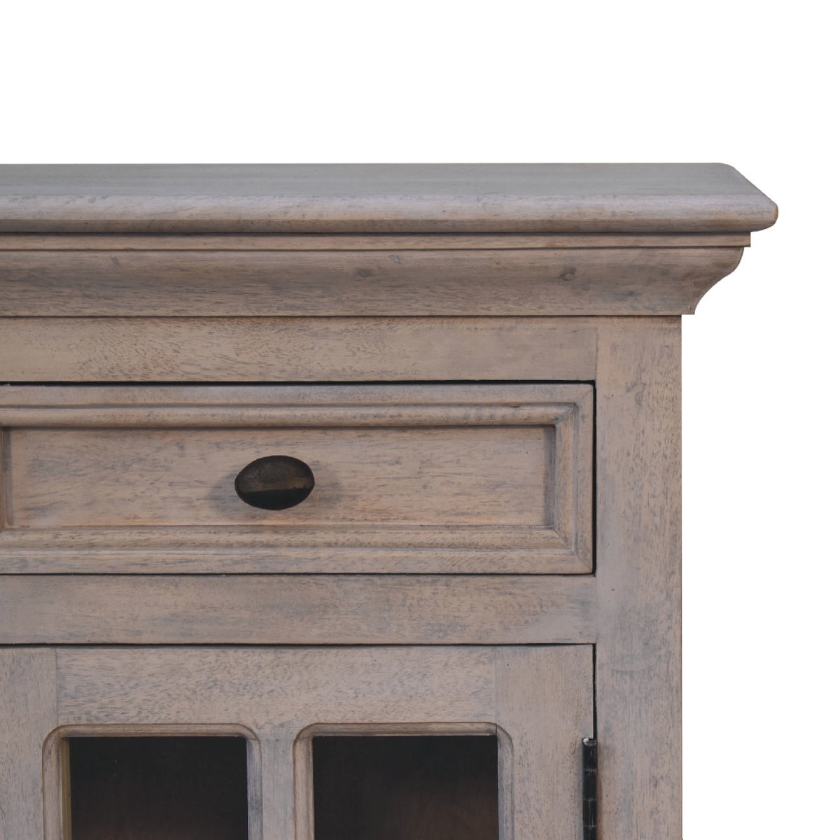 Bodie Wash 1 Drawer Glazed Nightstand