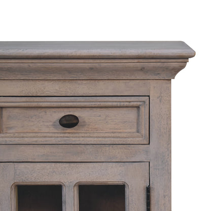 Bodie Wash 1 Drawer Glazed Nightstand
