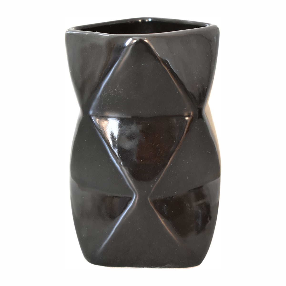 Newport Black Porcelain 3-Piece Bathroom Set