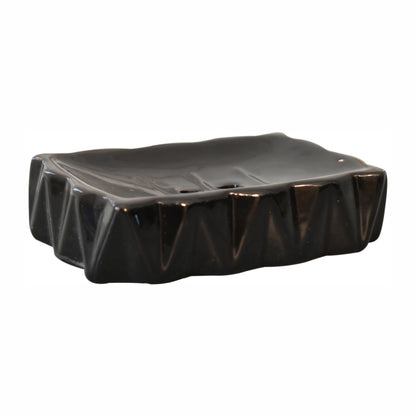 Newport Black Porcelain 3-Piece Bathroom Set