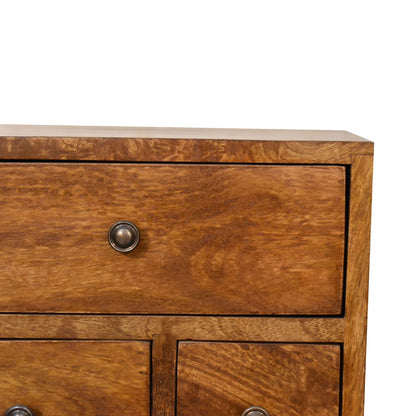 Chestnut Ridge Solid Wood 4 Drawer Nightstand