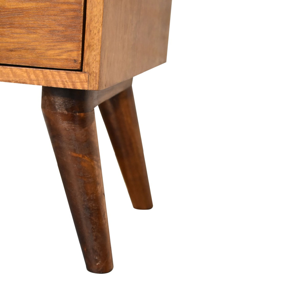 Chestnut Ridge Solid Wood 4 Drawer Nightstand