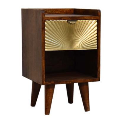 Phoenix Chestnut 1-Drawer Nightstand