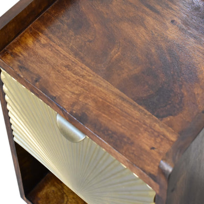 Phoenix Chestnut 1-Drawer Nightstand
