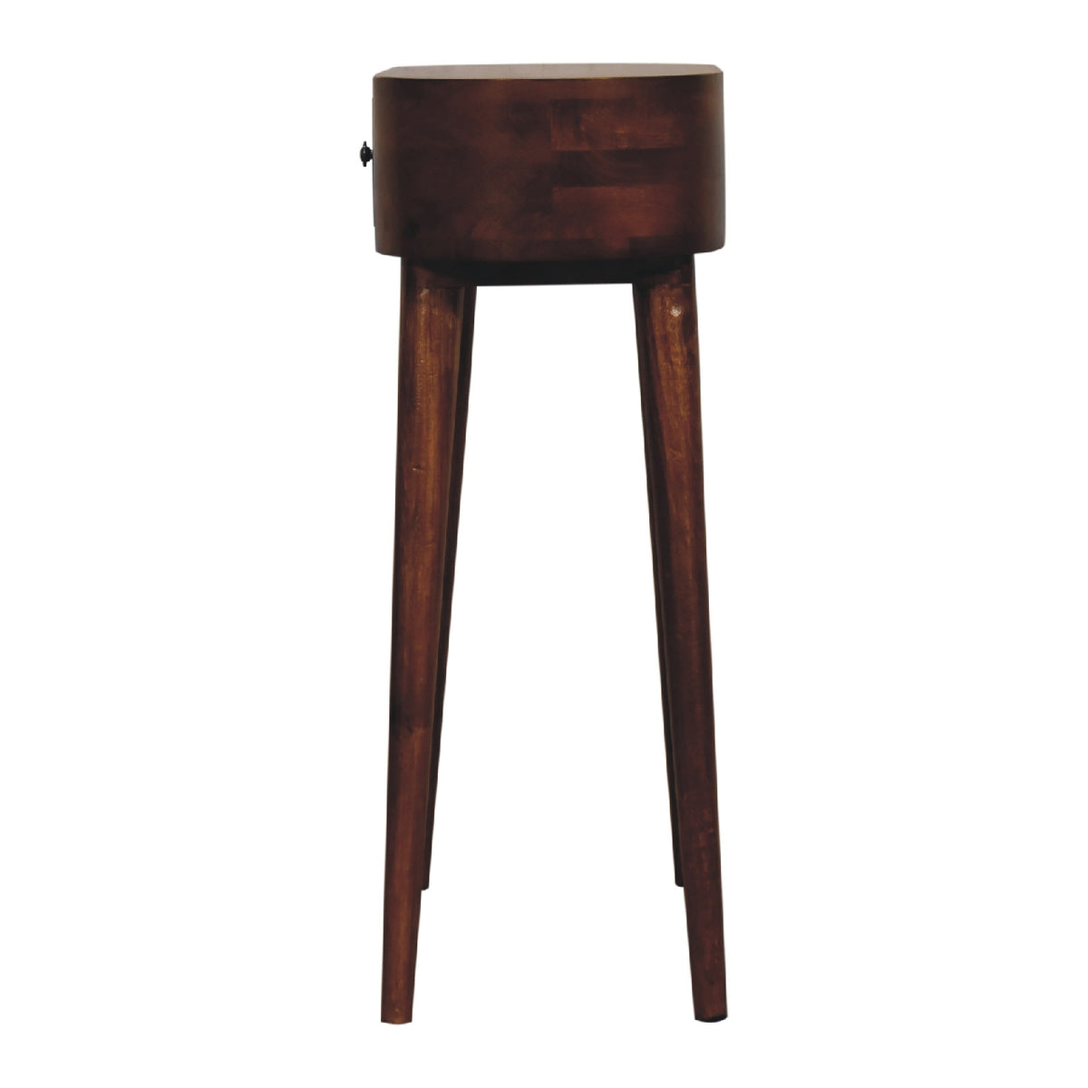 Small Albion Chestnut 1 Drawer Slim Console