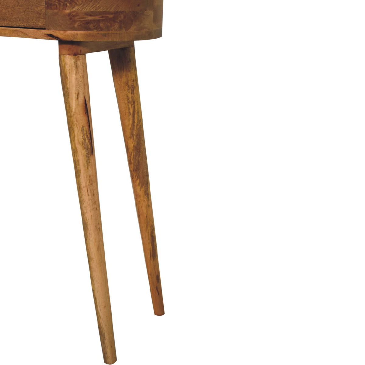 Small Albion Oak Toned 1 Drawer Console Table