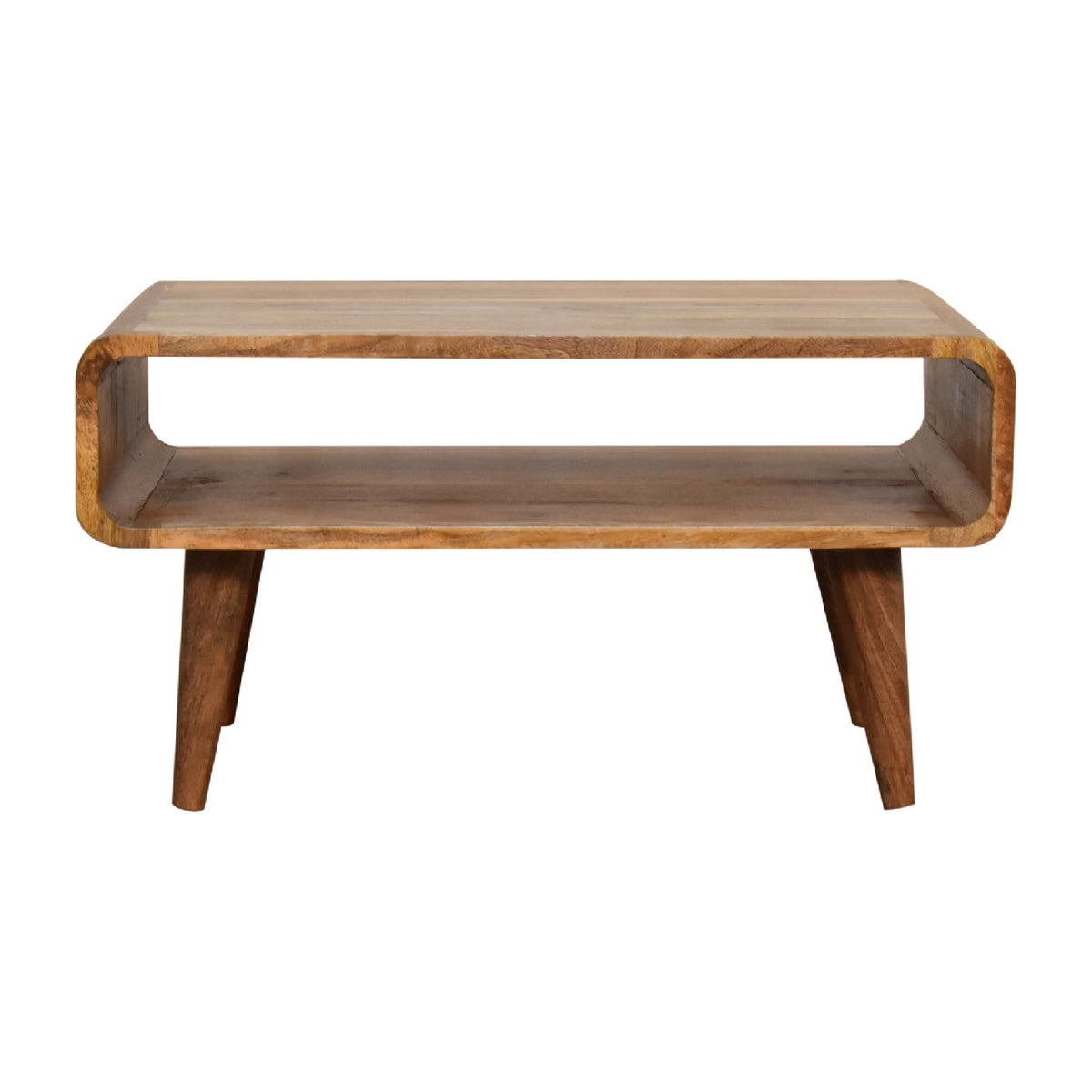Nashville Oak Open Timber TV Media Unit