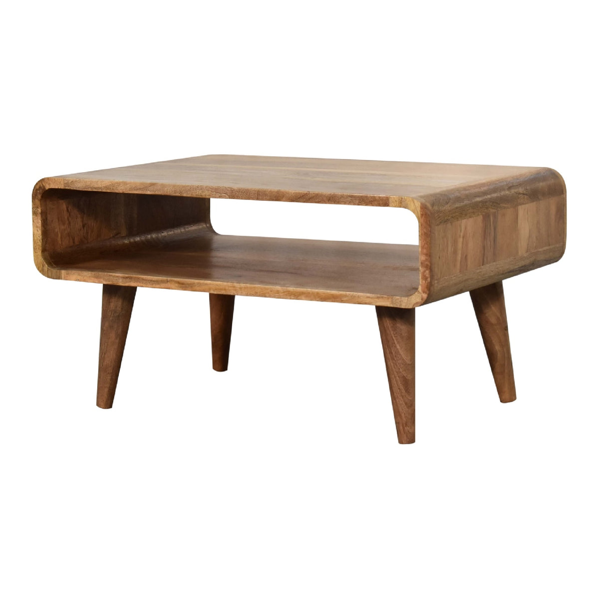 Nashville Oak Open Timber TV Media Unit