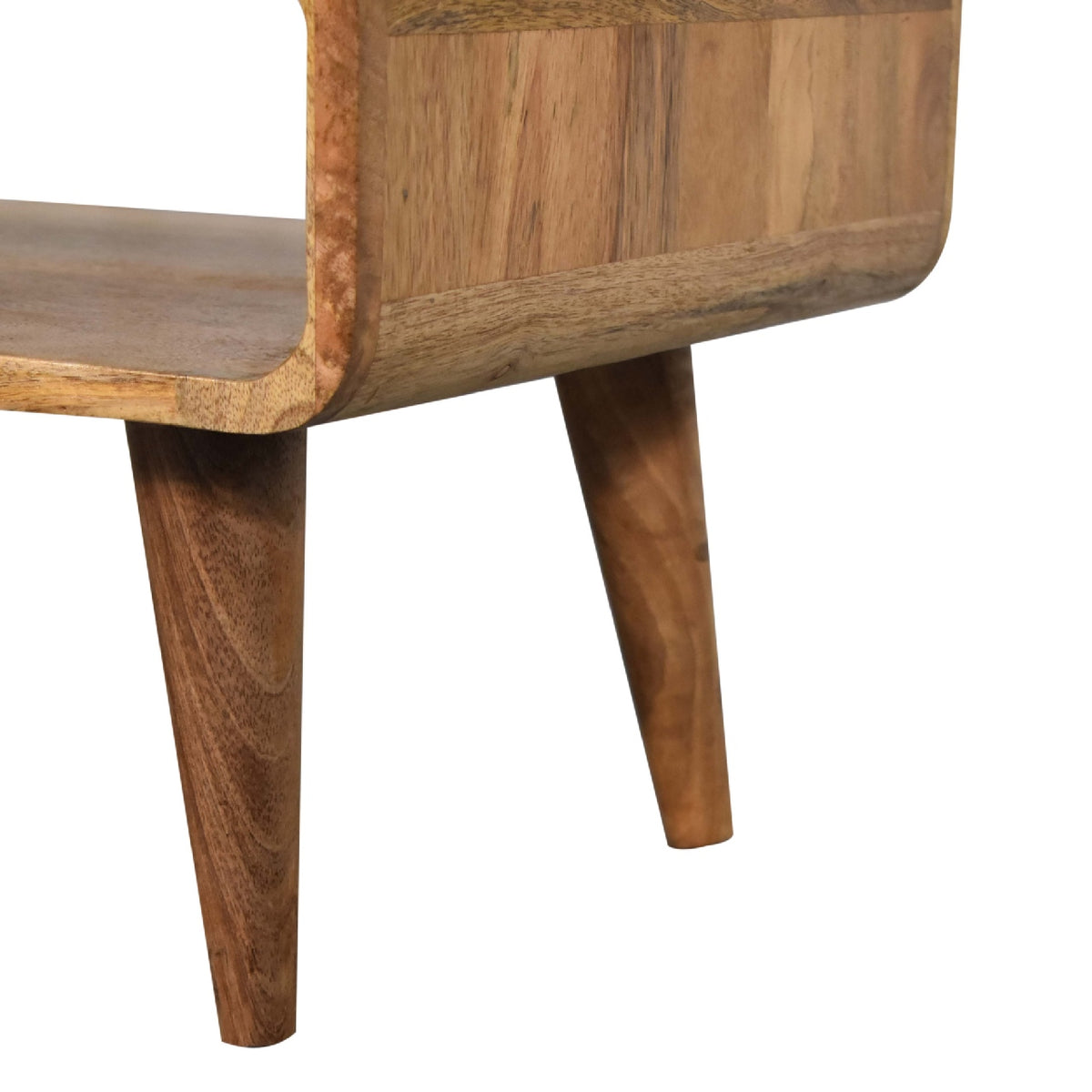 Nashville Oak Open Timber TV Media Unit