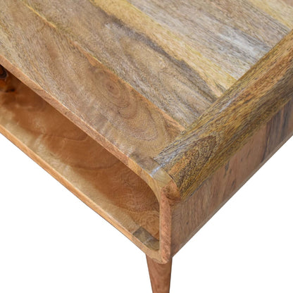 Nashville Oak Open Timber TV Media Unit