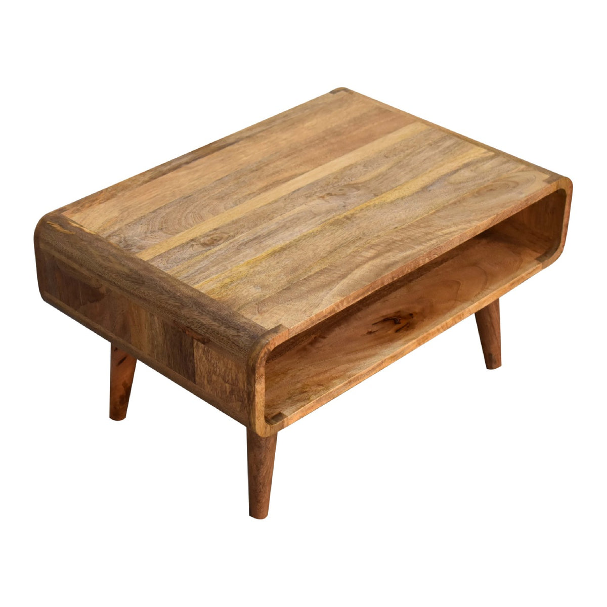 Nashville Oak Open Timber TV Media Unit