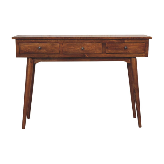 Chestnut Ridge Large 3 Drawer Console Table