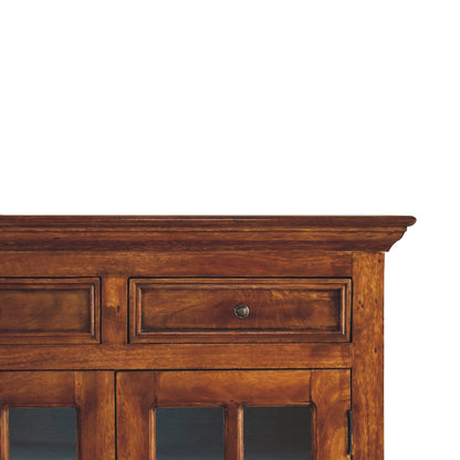 Chestnut Ridge Glazed 4 Drawer Sideboard