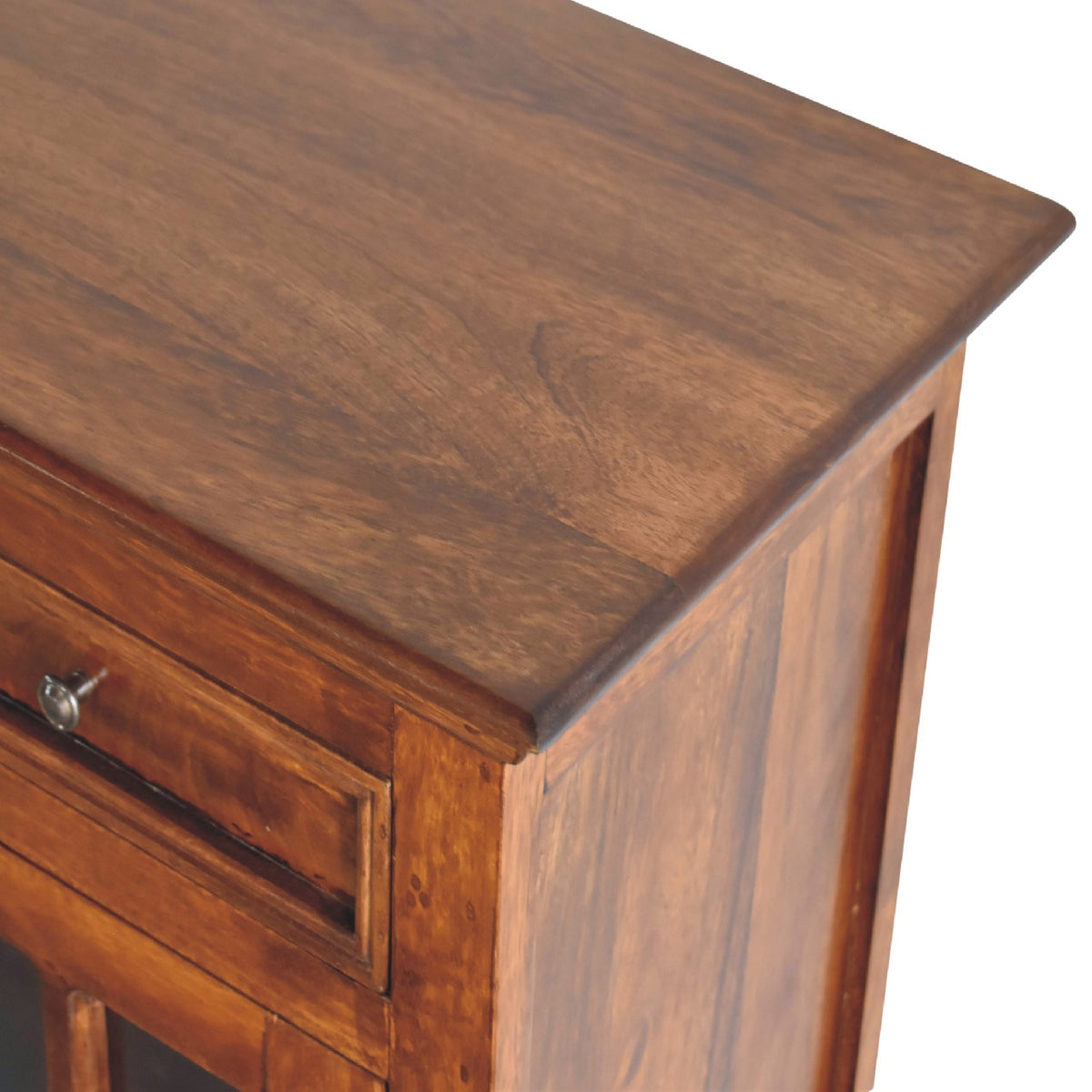 Chestnut Ridge Glazed 4 Drawer Sideboard