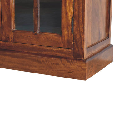 Chestnut Ridge Glazed 4 Drawer Sideboard