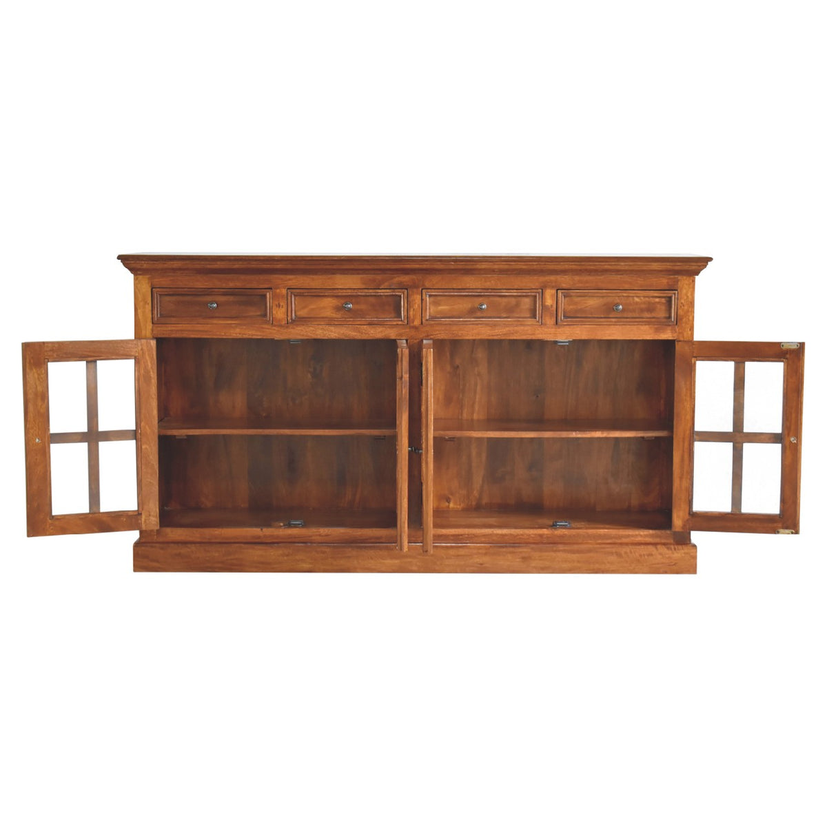 Chestnut Ridge Glazed 4 Drawer Sideboard