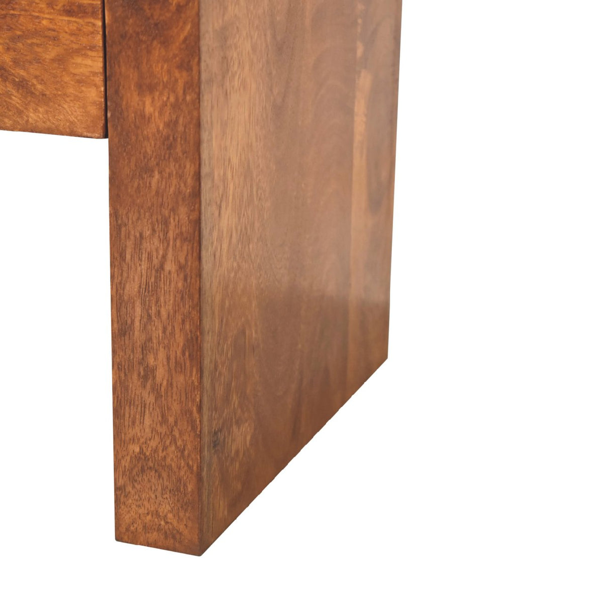 Berkshire Curved Chestnut 1-Drawer Nightstand