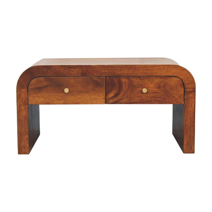 Berkshire Curved Chestnut Coffee Table