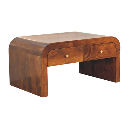 Berkshire Curved Chestnut Coffee Table