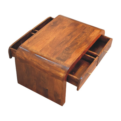 Berkshire Curved Chestnut Coffee Table
