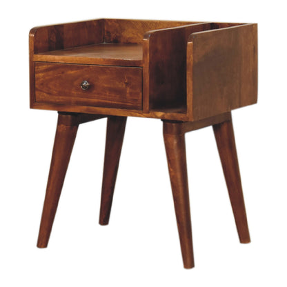 Chestnut Ridge 1 Drawer Bedside Nightstand