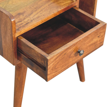 Chestnut Ridge 1 Drawer Bedside Nightstand