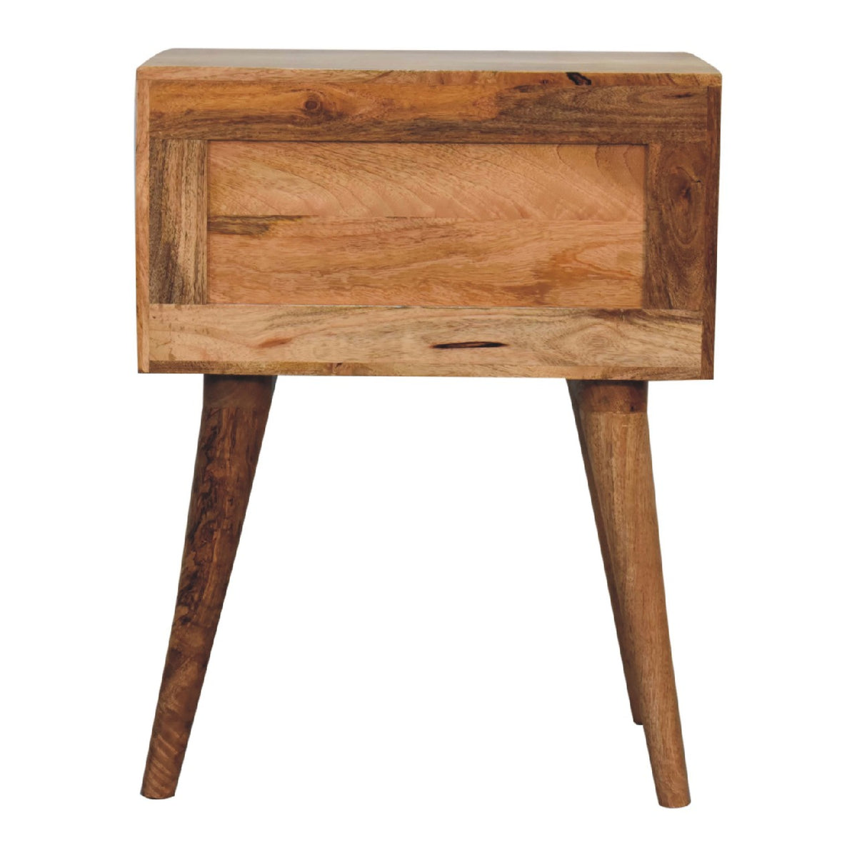Marfa Oak Bone Inlay 2 Drawer Nightstand