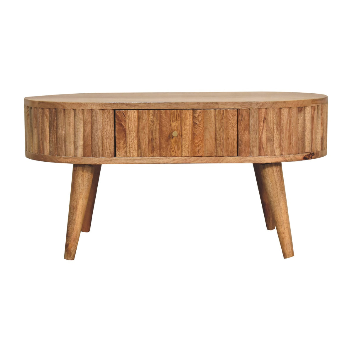 Portland Solid Wood 2 Drawer Coffee Table