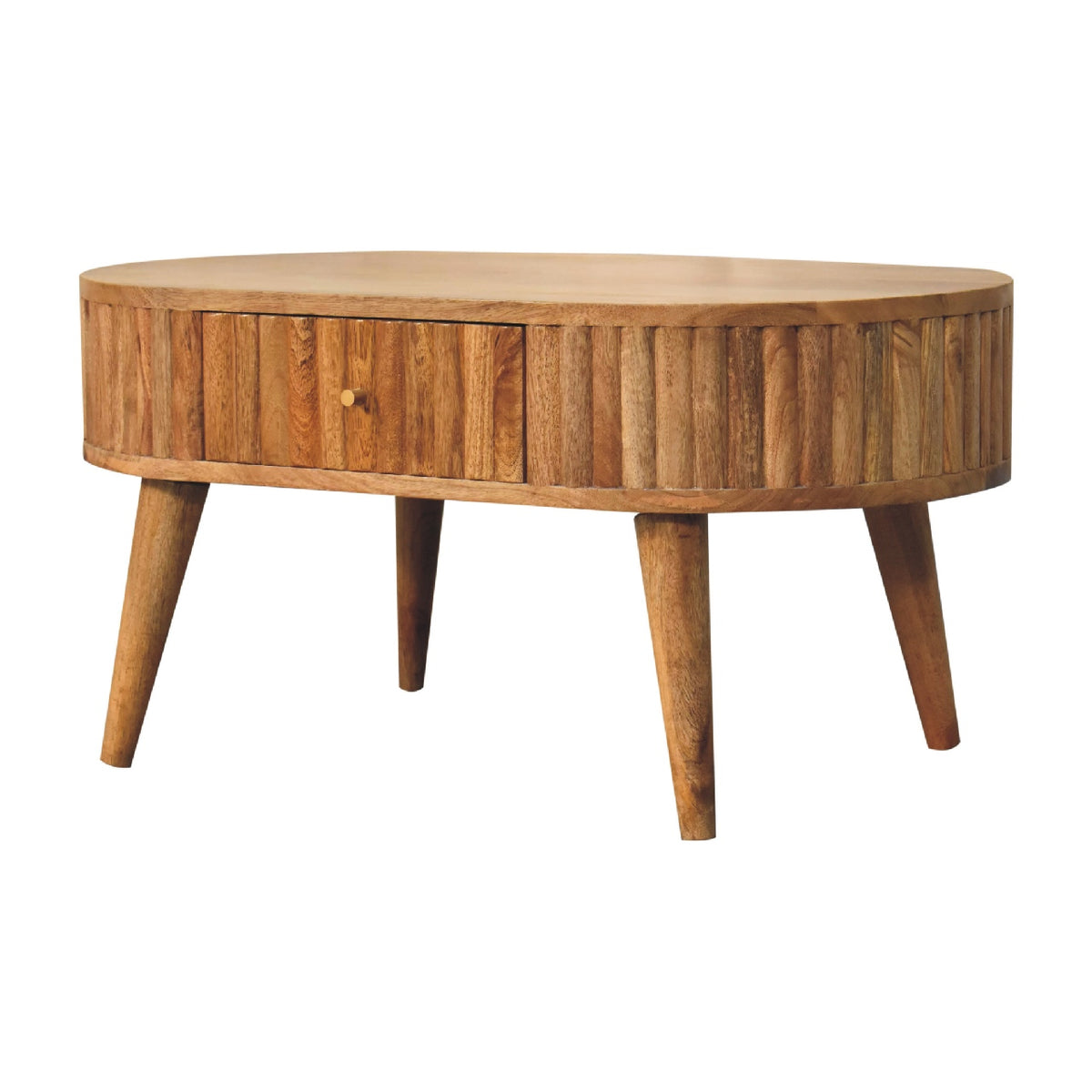 Portland Solid Wood 2 Drawer Coffee Table