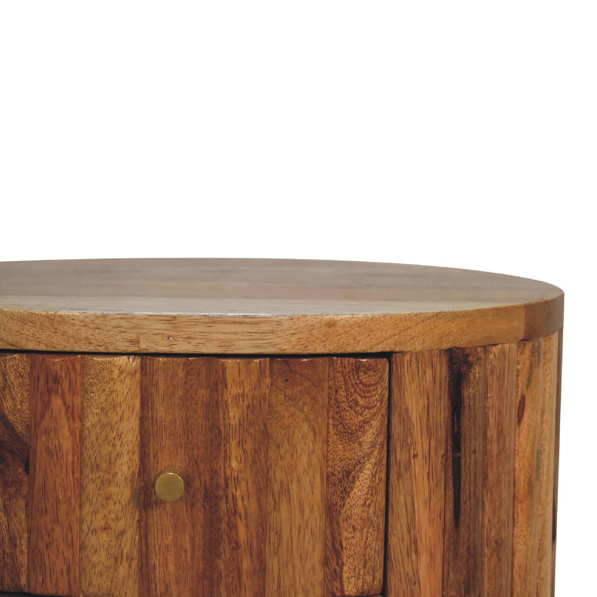 Portland Solid Wood 2 Drawer Nightstand