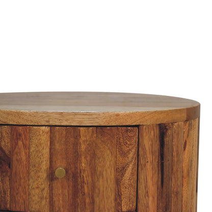 Portland Solid Wood 2 Drawer Nightstand