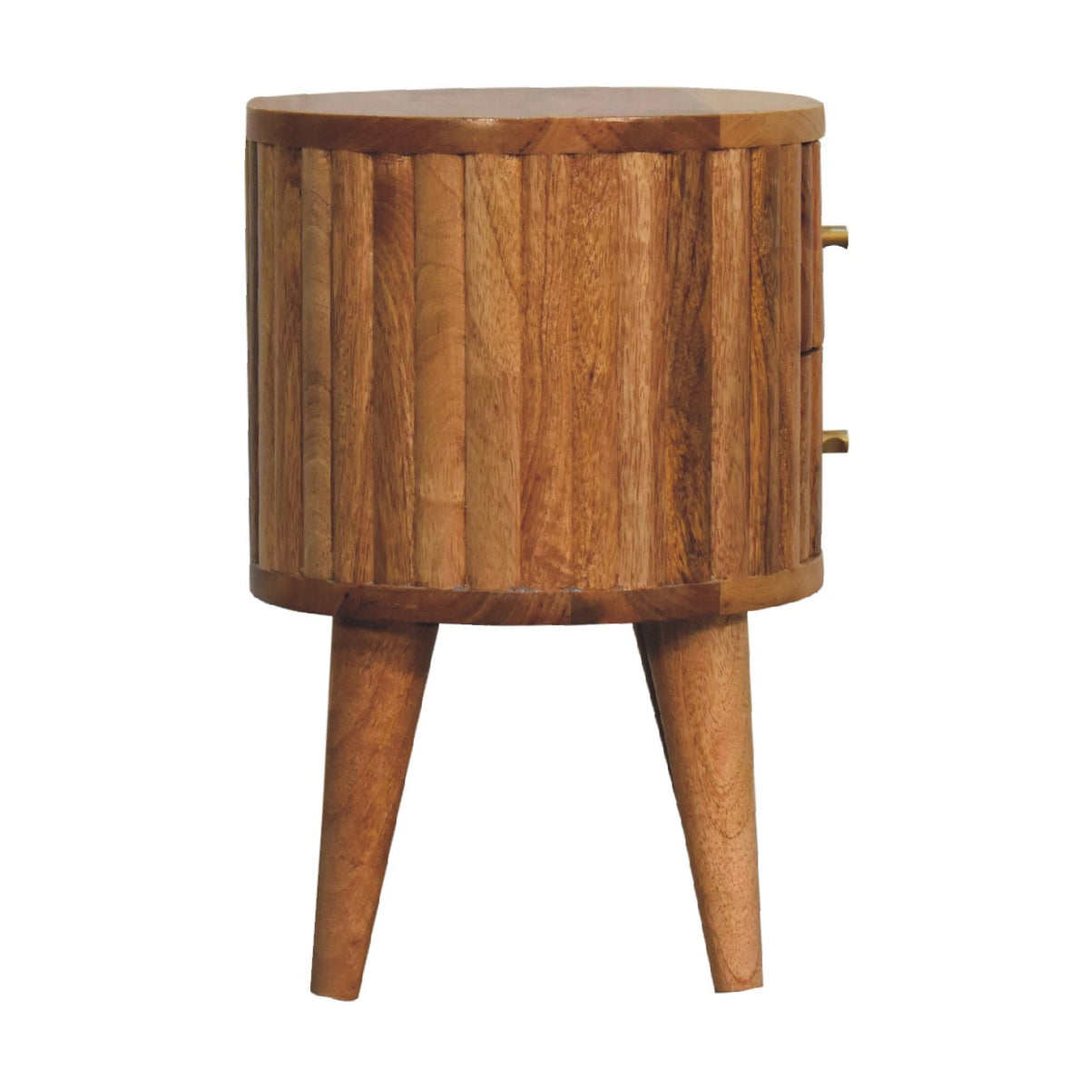 Portland Solid Wood 2 Drawer Nightstand