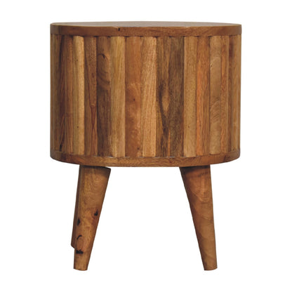 Portland Solid Wood 2 Drawer Nightstand