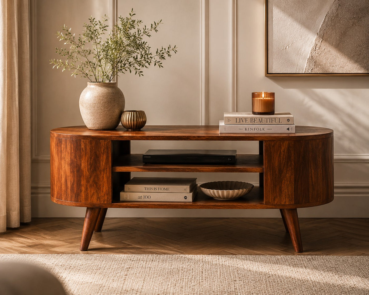 Camden Chestnut Compact Media Console