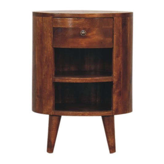 Camden Chestnut 1-Drawer Nightstand