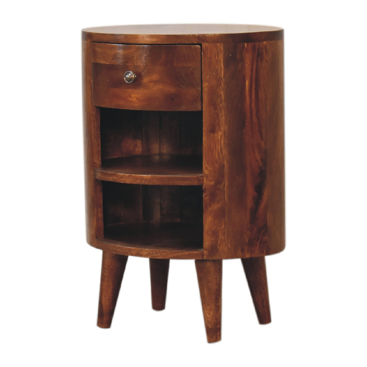 Camden Chestnut 1-Drawer Nightstand