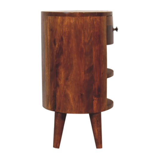 Camden Chestnut 1-Drawer Nightstand