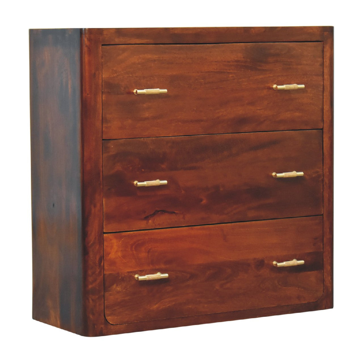 Madison Chestnut 3-Drawer Dresser