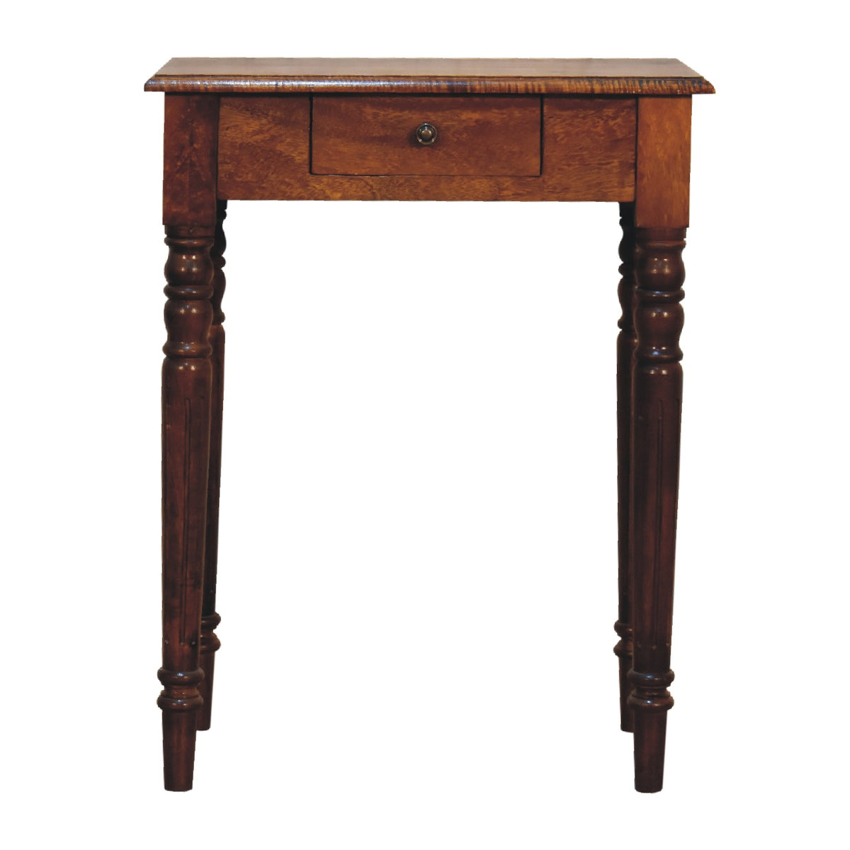 Charleston 1 Drawer Fluted Leg Writing Desk