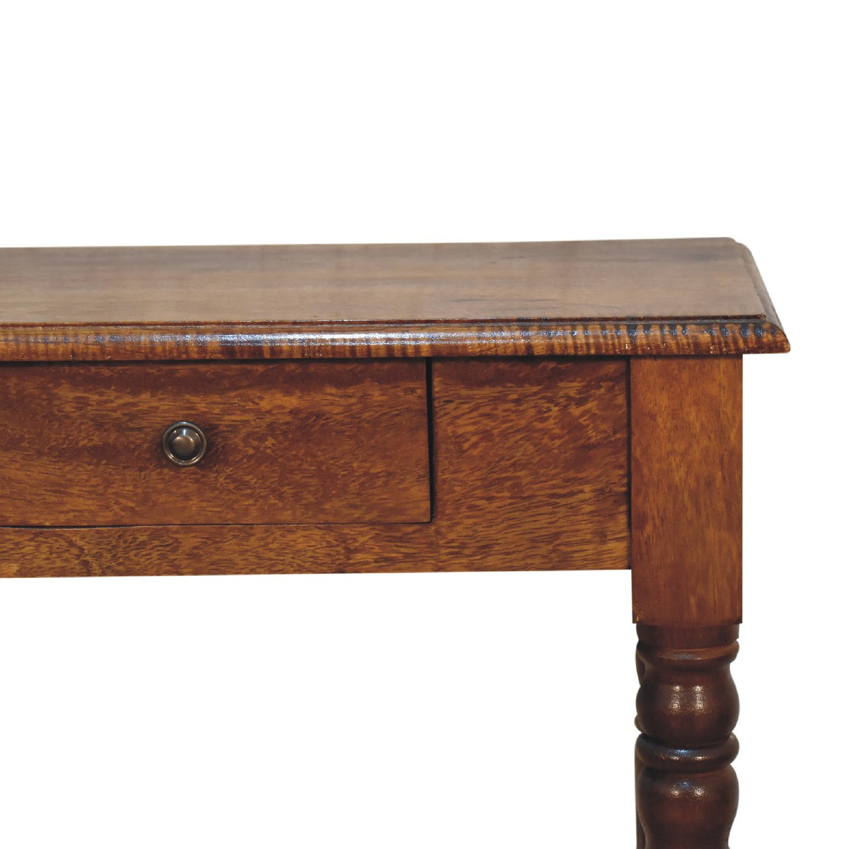 Charleston 1 Drawer Fluted Leg Writing Desk