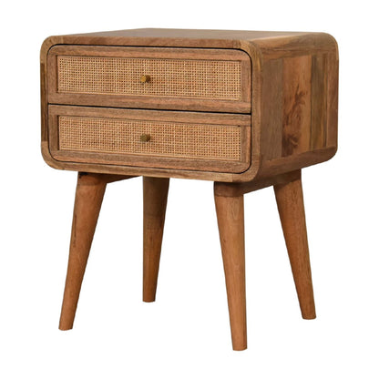 Malibu Rattan Close Knit Nightstand