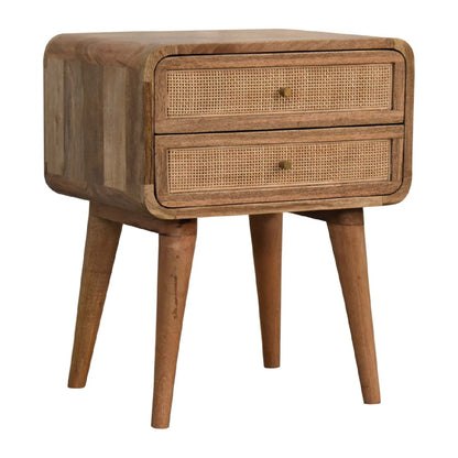 Malibu Rattan Close Knit Nightstand