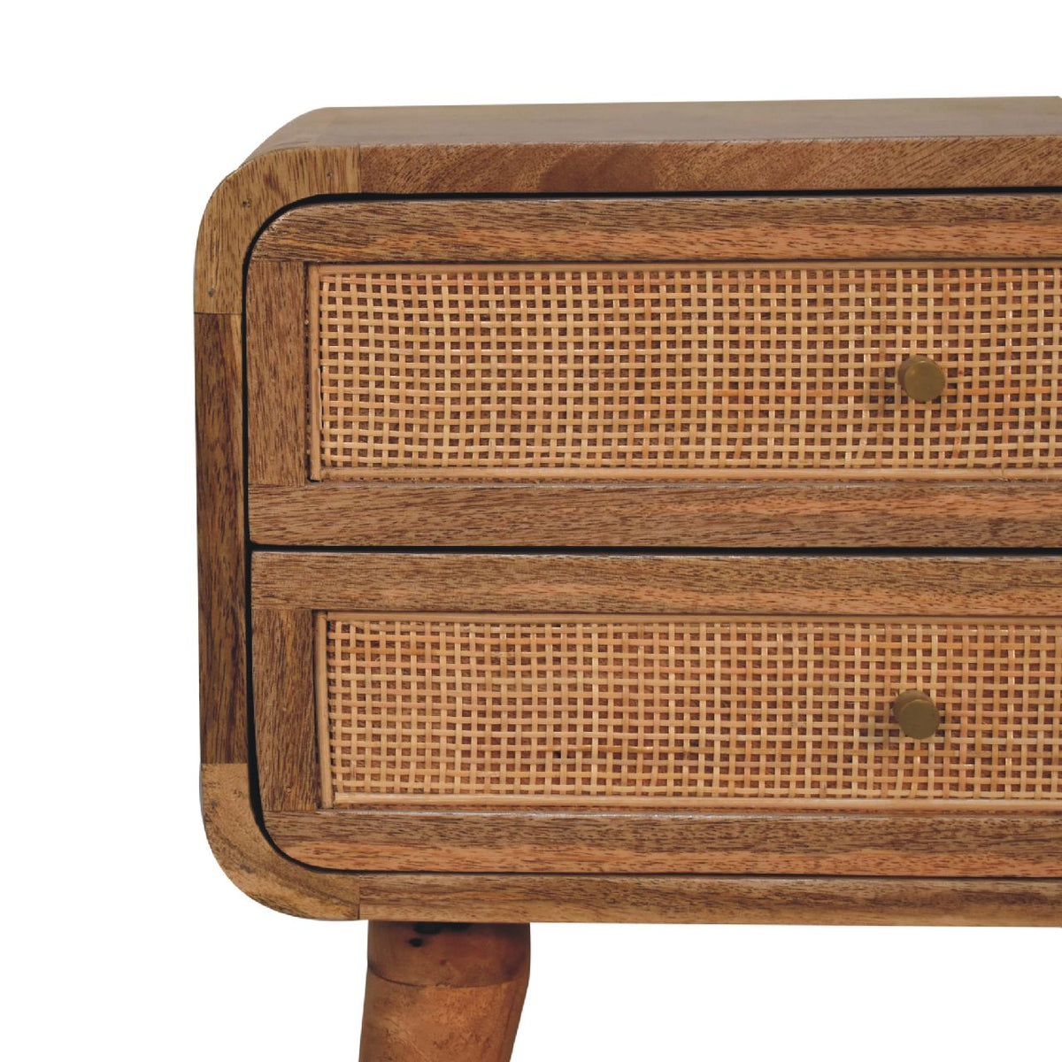 Malibu Rattan Close Knit Nightstand