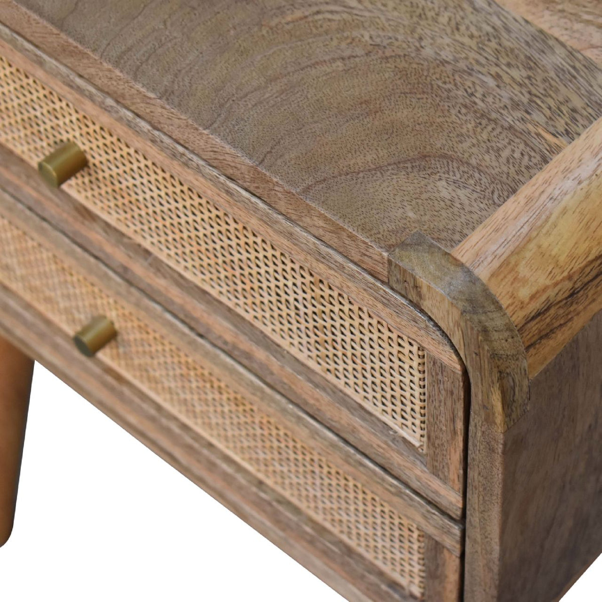 Malibu Rattan Close Knit Nightstand