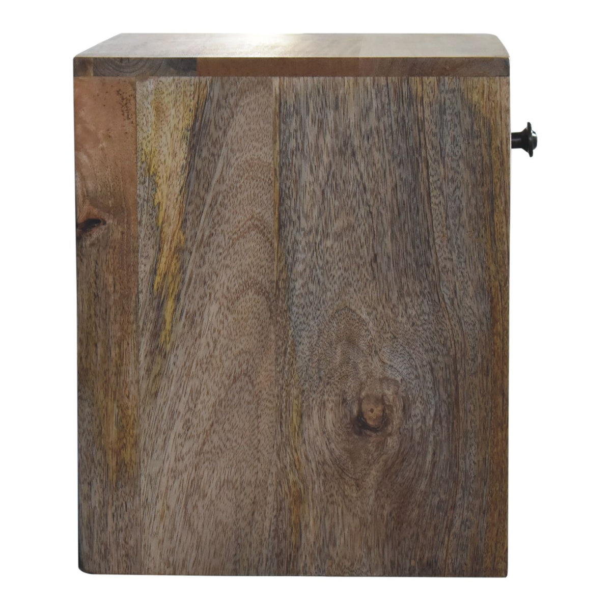 Small 1 Drawer Oakish Floating Nightstand